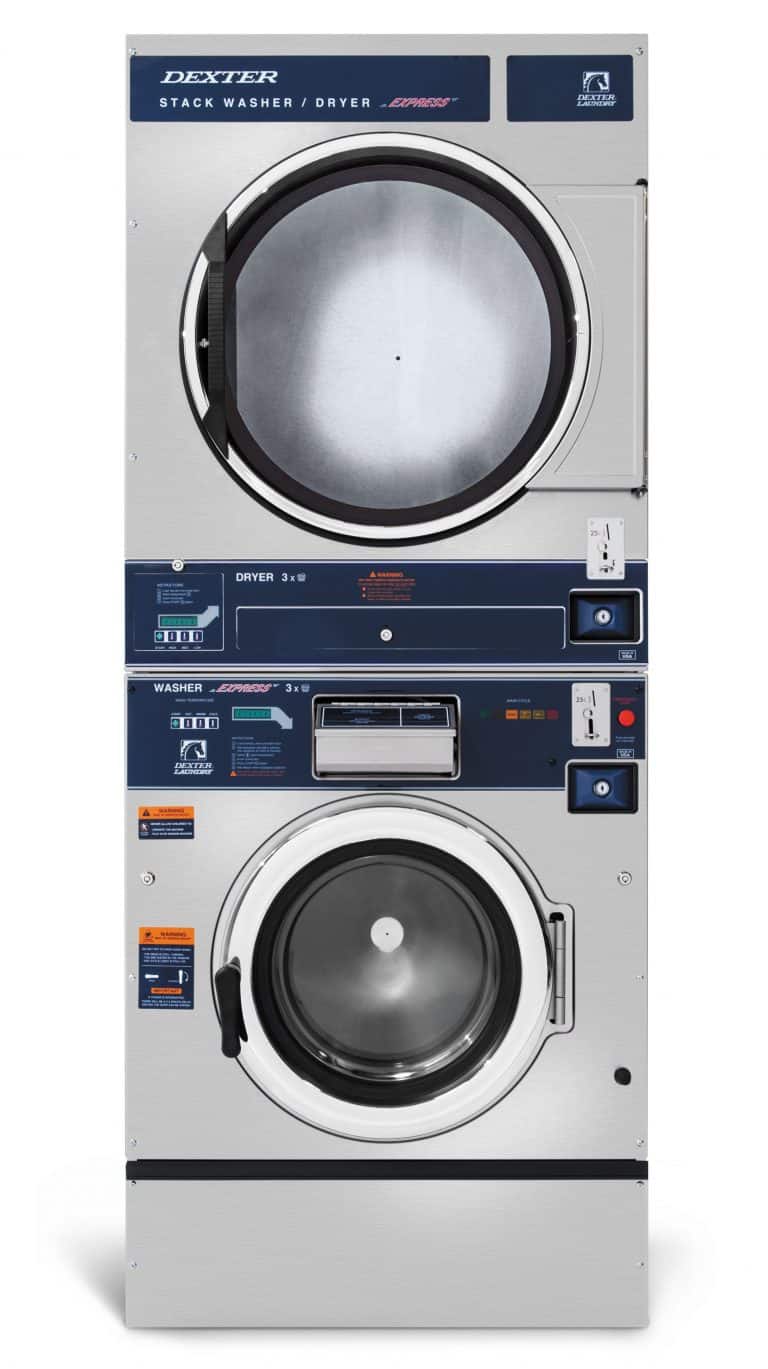 Dexter T450 Stack Washer Dryer AAdvantage Laundry Systems